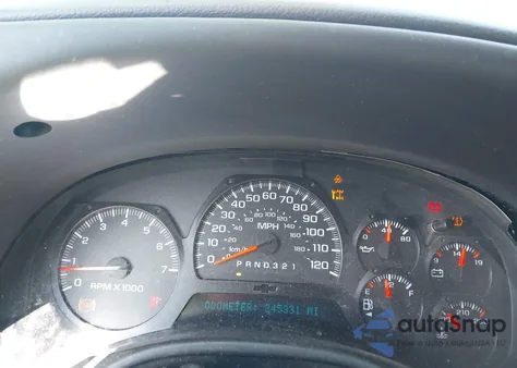 2007 Chevrolet Trailblazer Lt z USA, uszkodzony, nr VIN 1GNET13M372297675